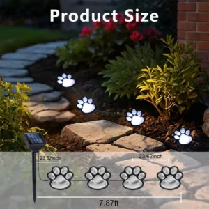 paw solar lights supplier