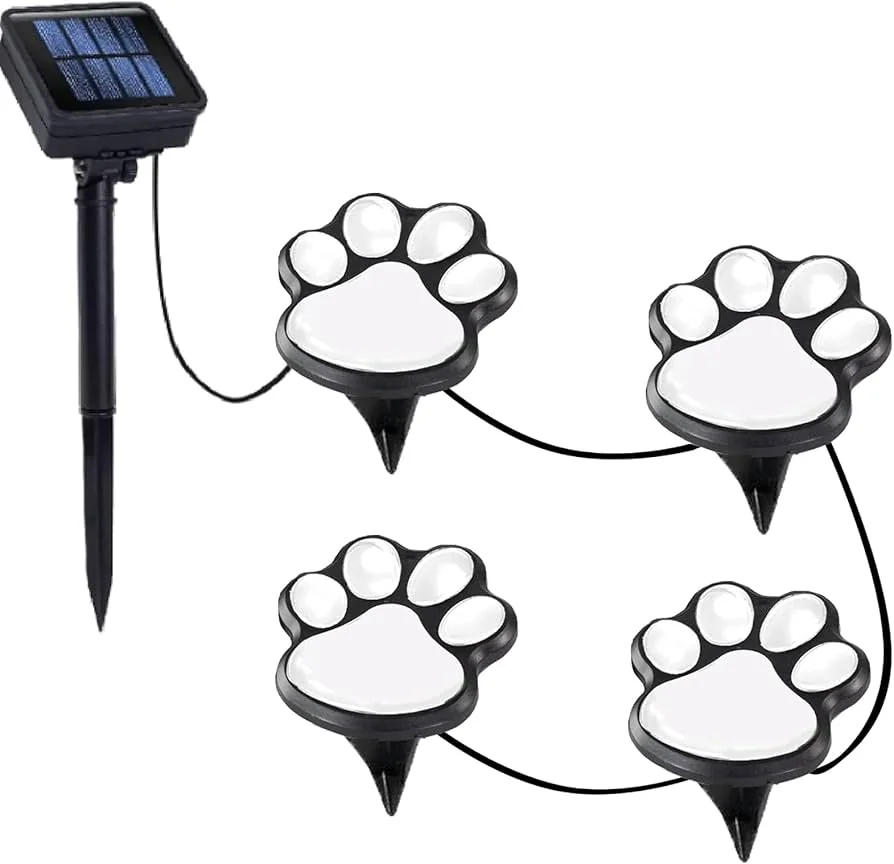 Paw Solar Lights