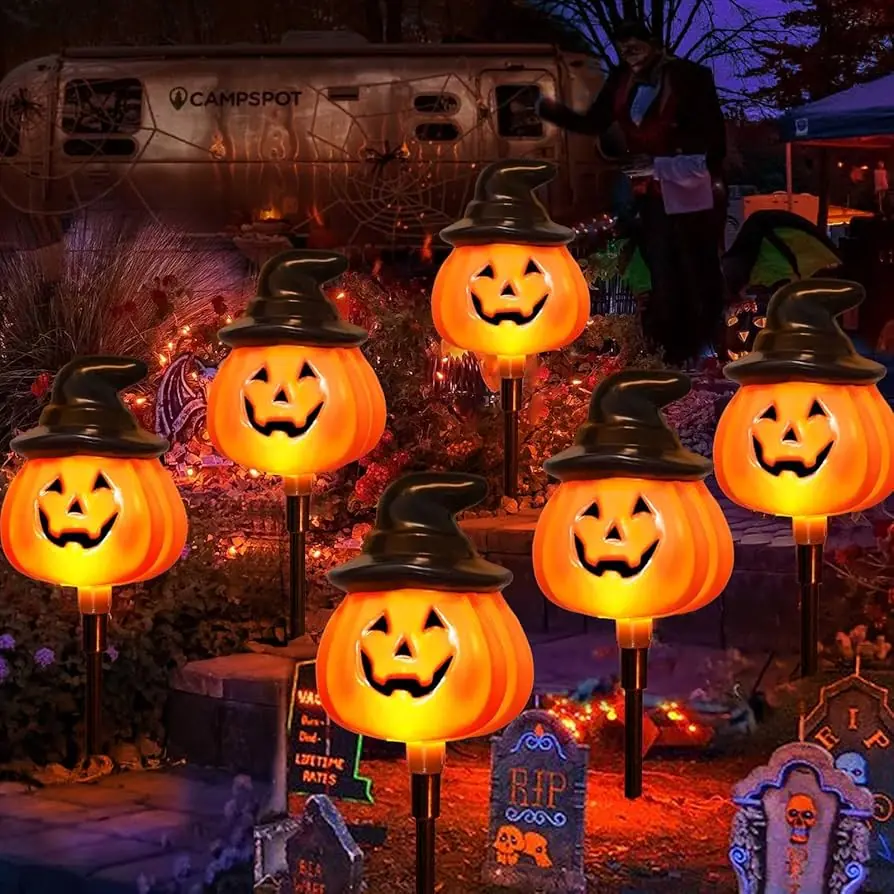 Pumpkin Solar Lights