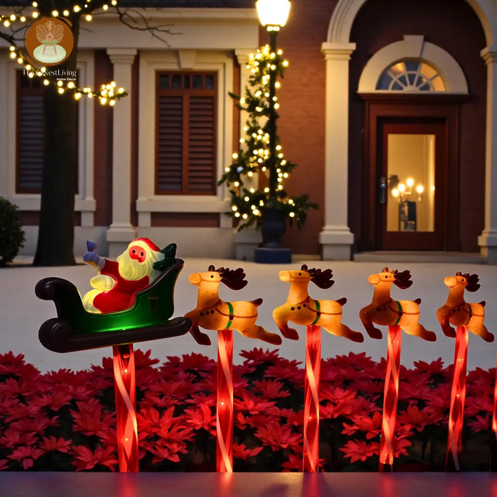 Reindeer Solar Lights