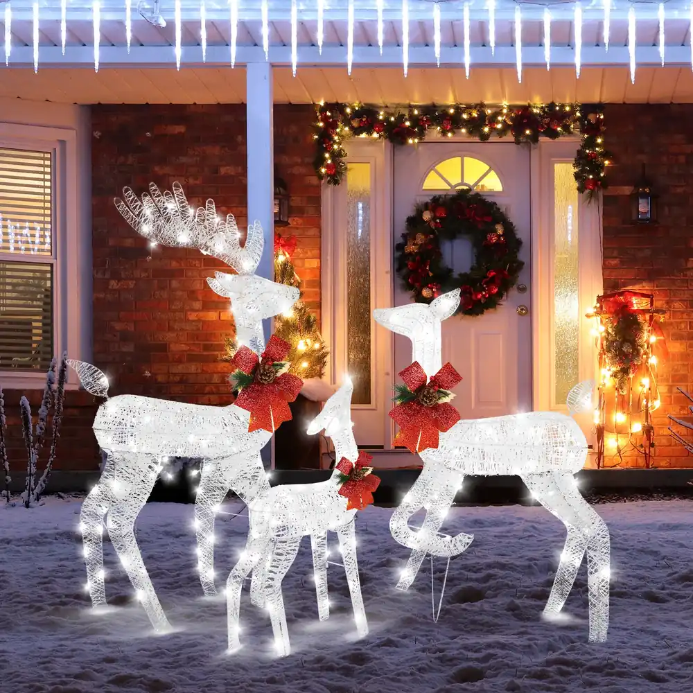 Reindeer Solar Lights