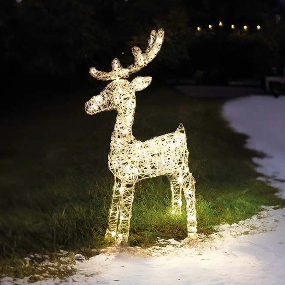 Reindeer Solar Lights