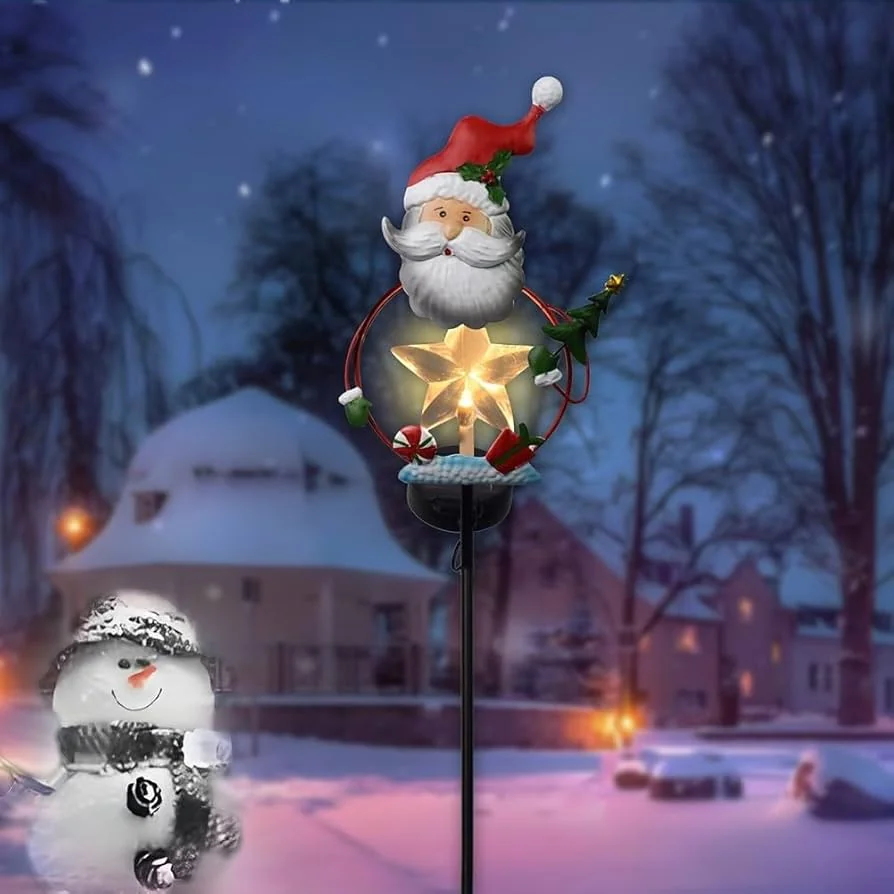 Santa Claus Solar Lights
