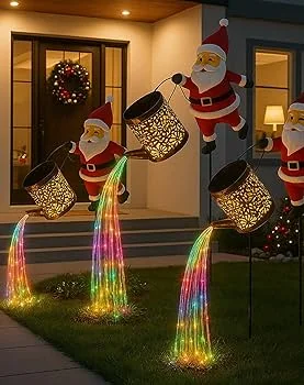 Santa Claus Solar Lights