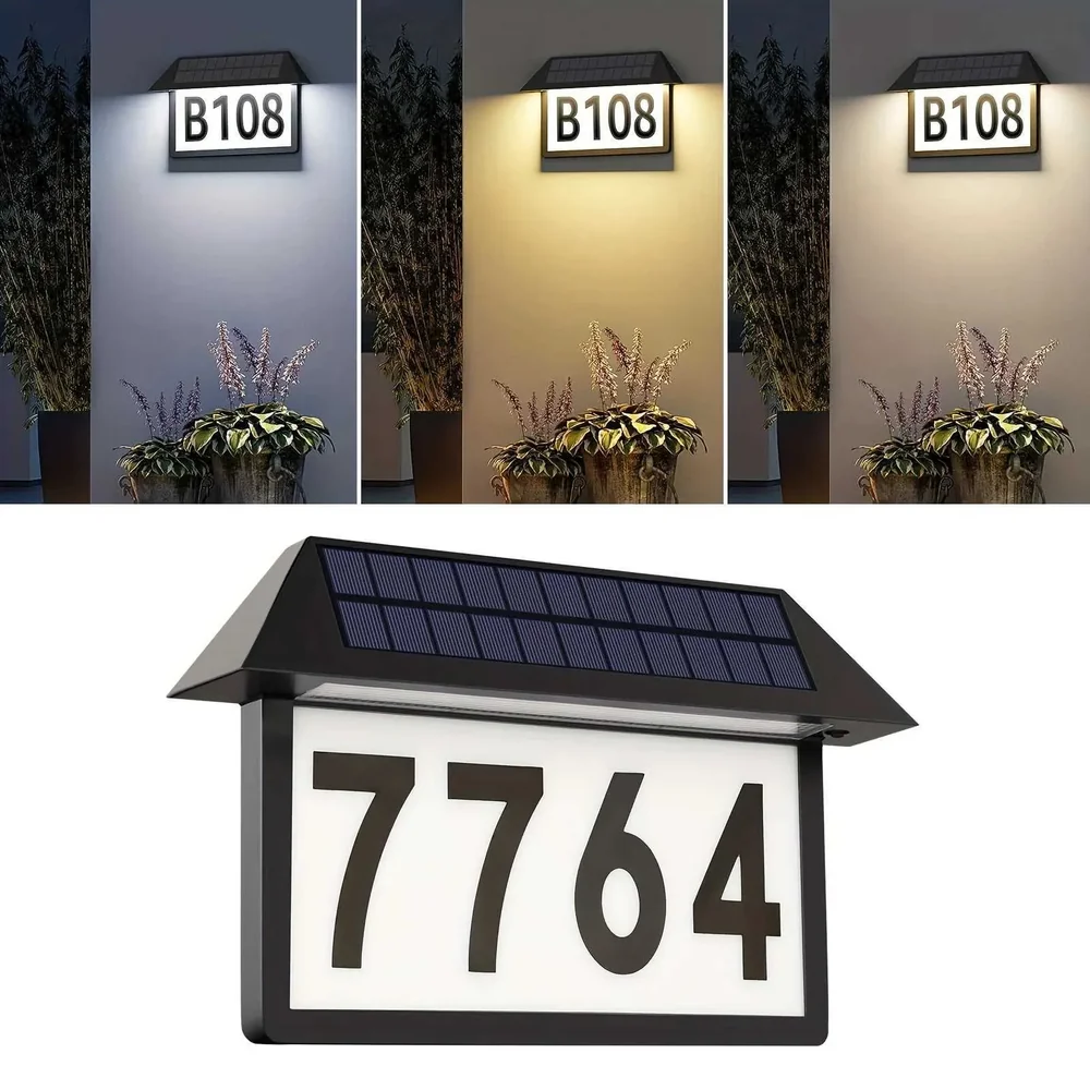Sign Solar Lights