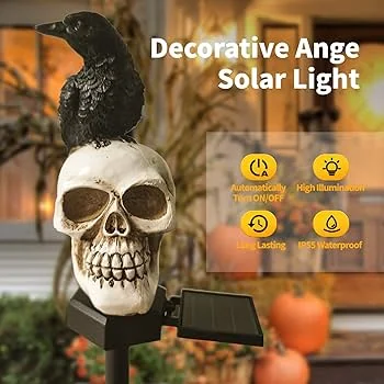 Skull Solar Lights