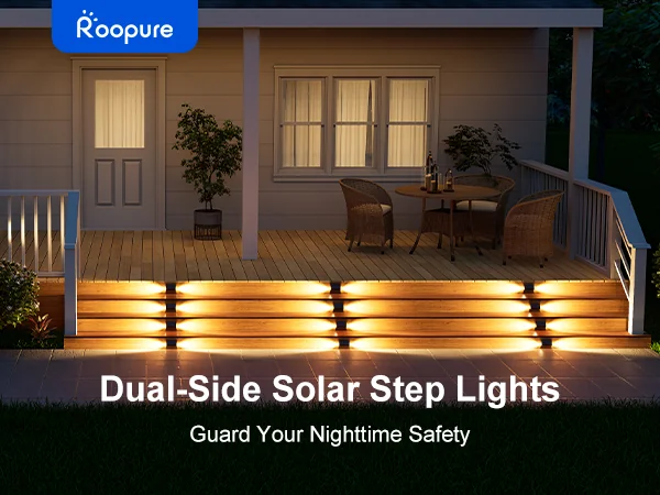 Floor and Step Solar Lights