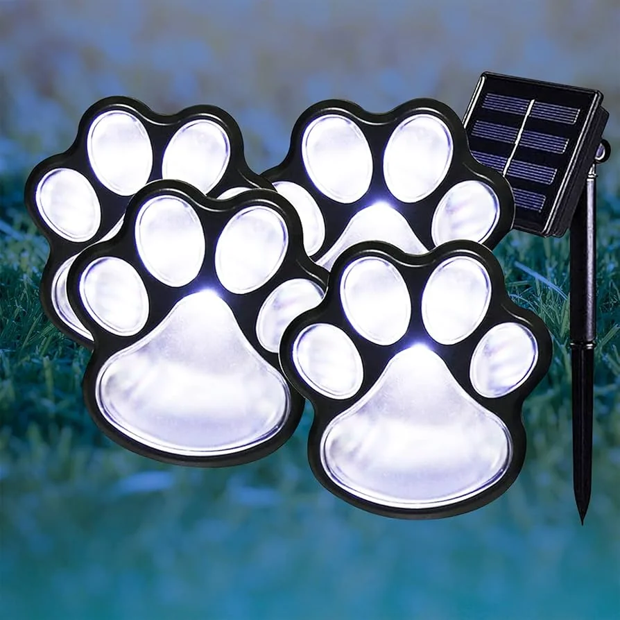 Paw Solar Lights