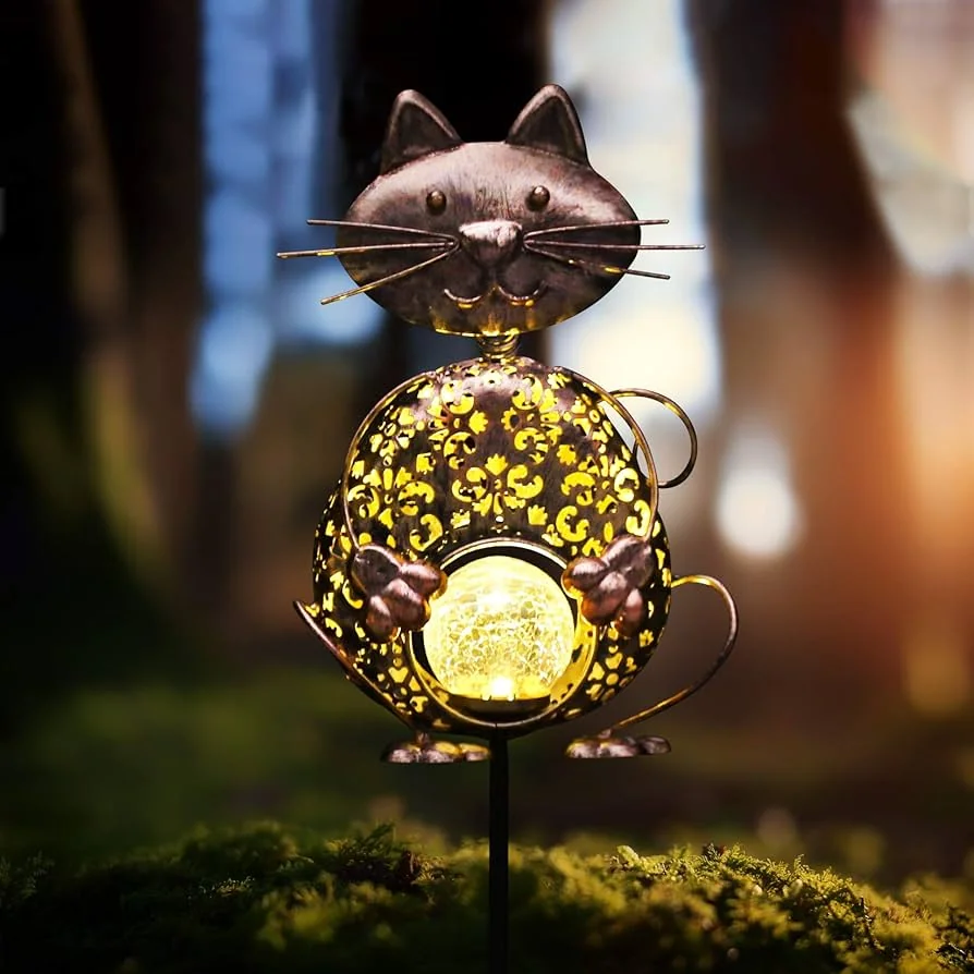 Cat Solar Lights