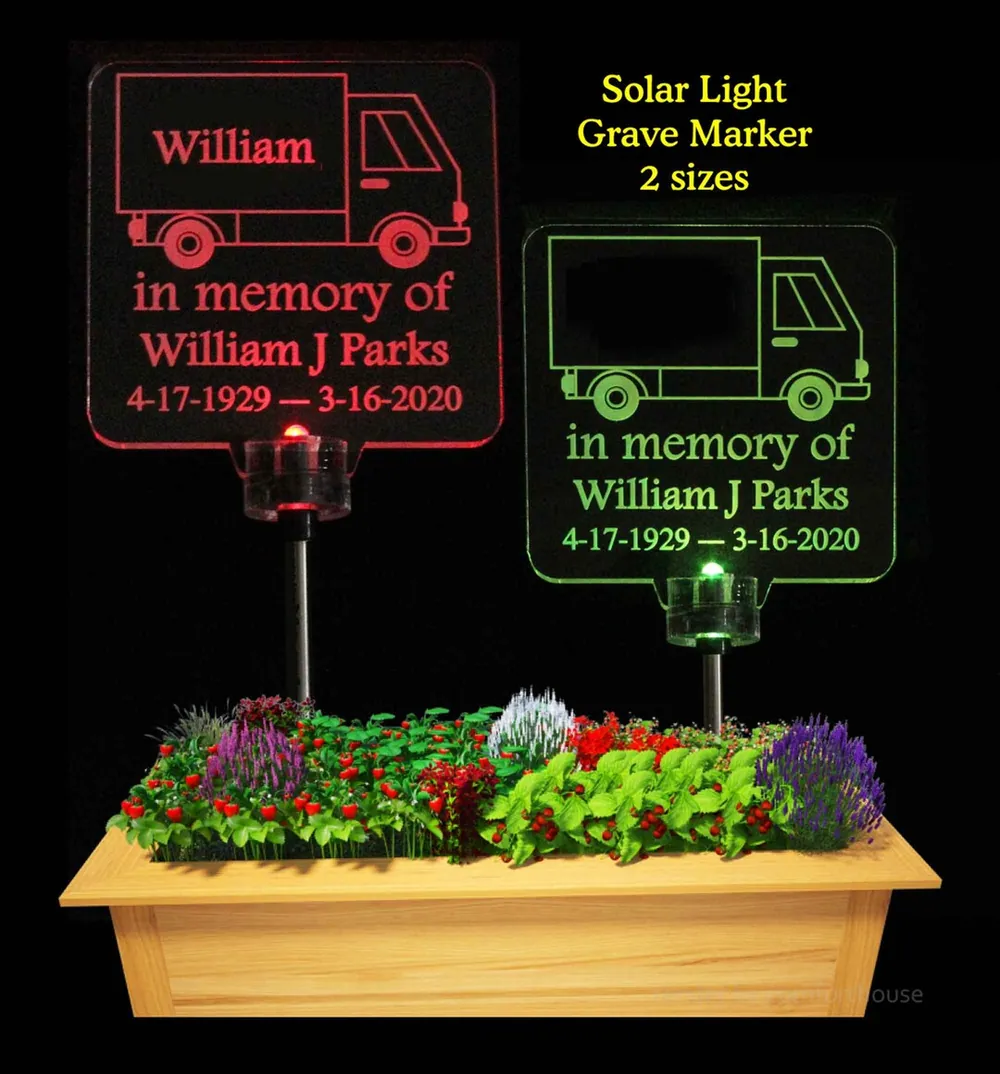Grave Marker Solar Lights