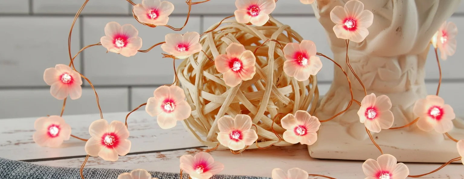 wholesale cherry blossom solar lights manufacturer