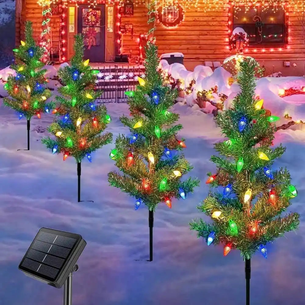 Christmas Tree Solar Lights