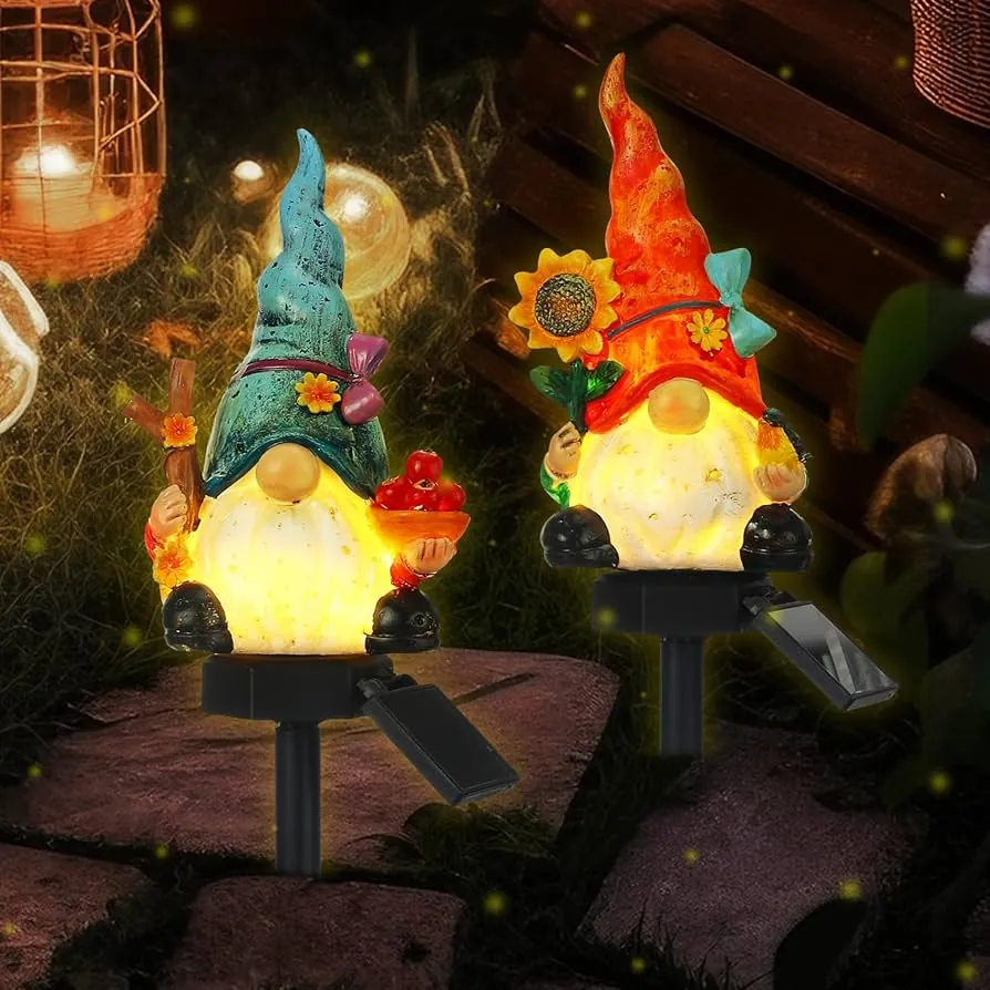 Dwarf and Gnome Solar Lights