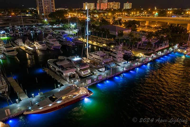 Deck Dock Solar Lights