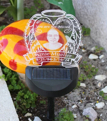 Grave Marker Solar Lights