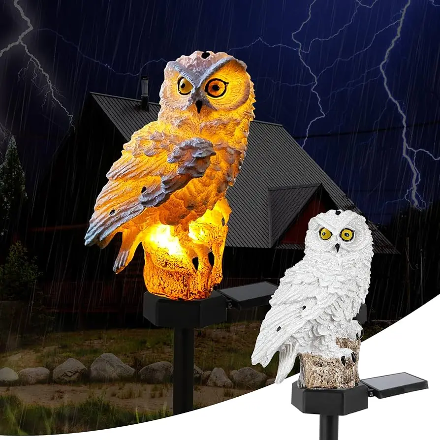 Owl Solar Lights
