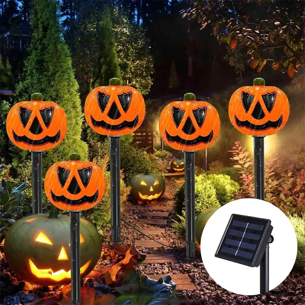 Pumpkin Solar Lights
