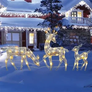 wholesale holiday reindeer lights