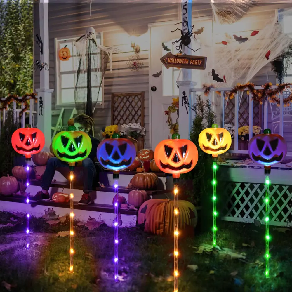 Pumpkin Solar Lights