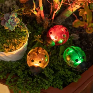 Großhandel mit Marienkäfer-Gartenleuchten