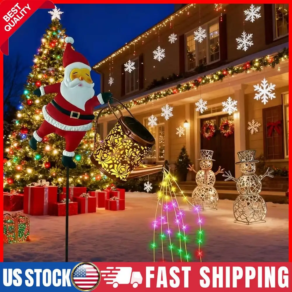 Santa Claus Solar Lights