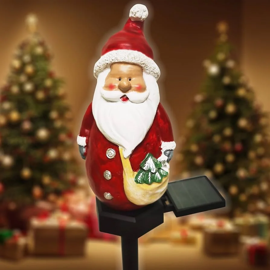 Santa Claus Solar Lights