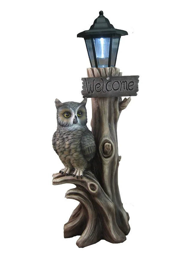 Owl Solar Lights