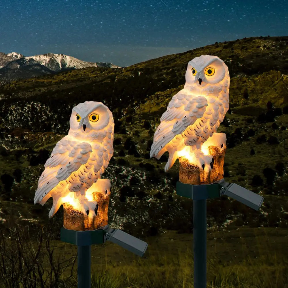 Owl Solar Lights