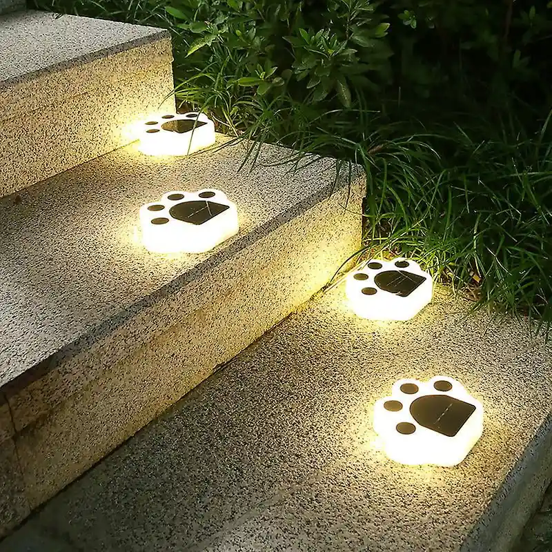 Paw Solar Lights