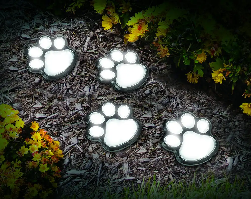 Paw Solar Lights