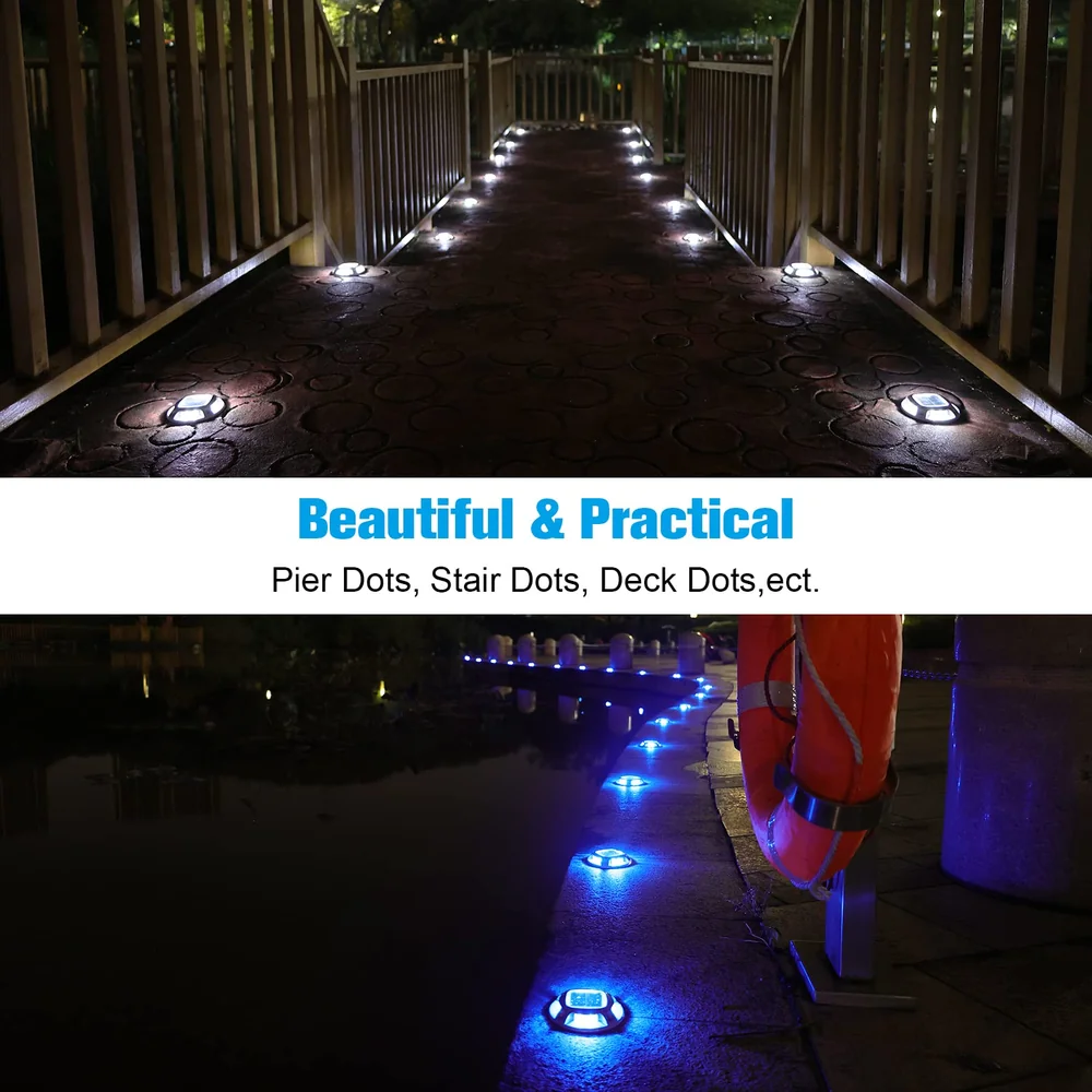 Deck Dock Solar Lights
