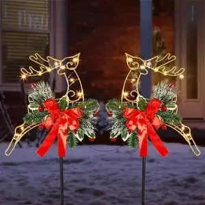 Reindeer Solar Lights