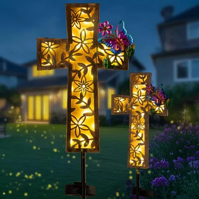 Cross Solar Lights