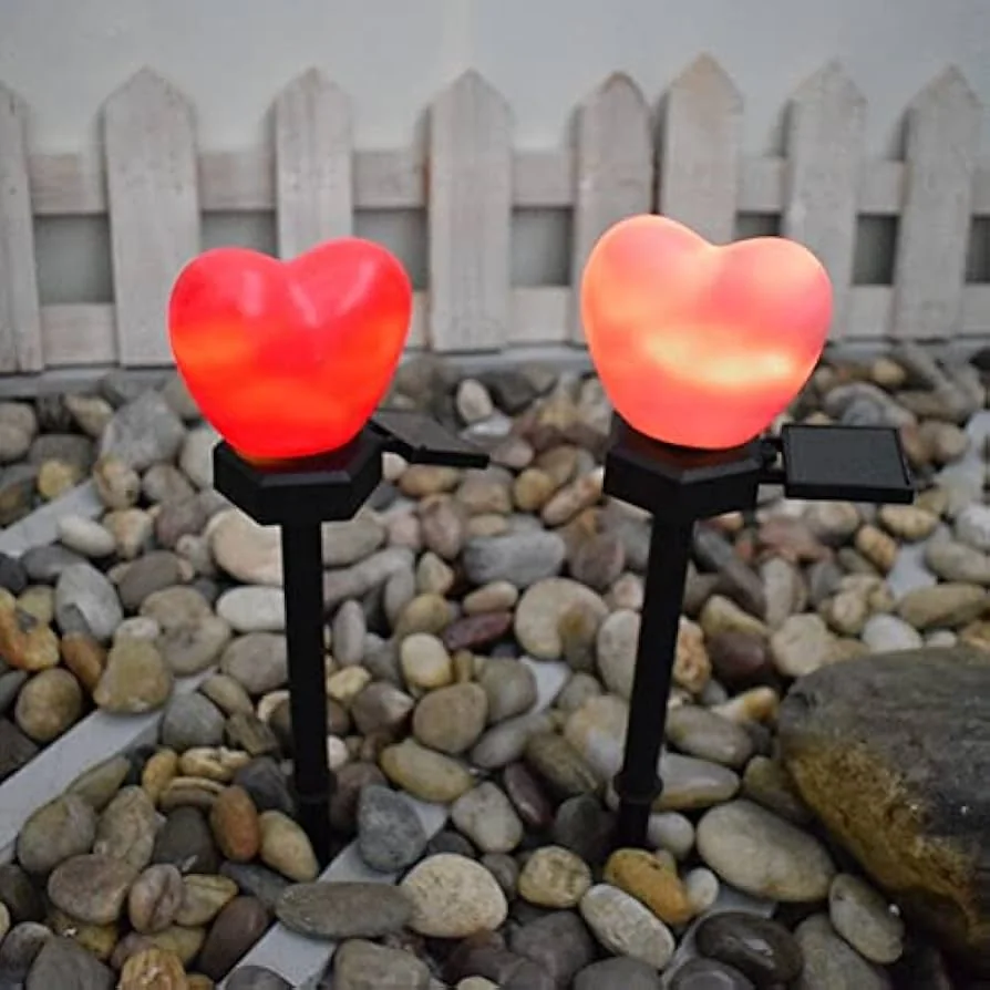 Heart Shape Solar Lights