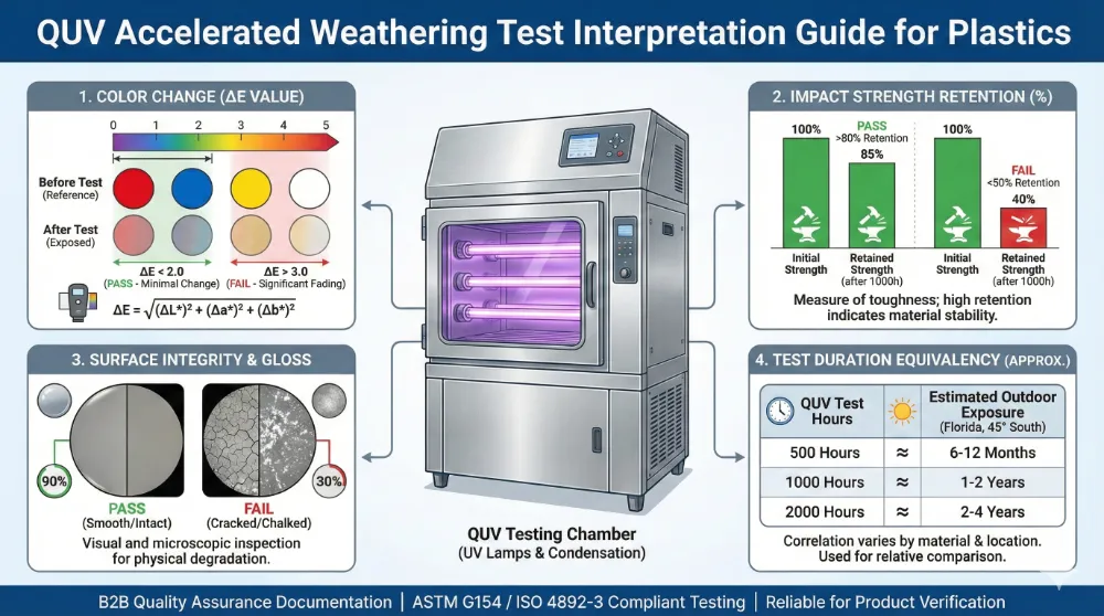 15 guide to interpreting quv accelerated weathering test data for plastic outdoor products
