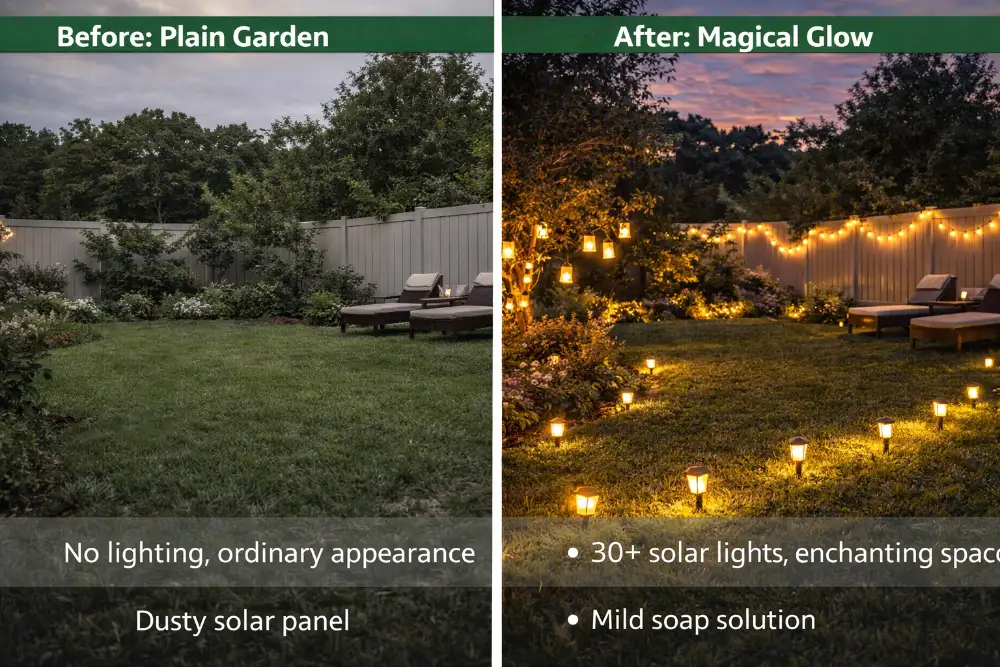 garden transformation before after