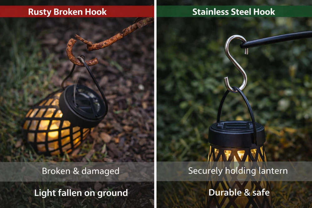 mistake rusty vs good hooks