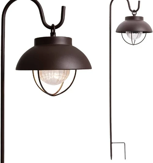 6 farmhouse style solar lantern