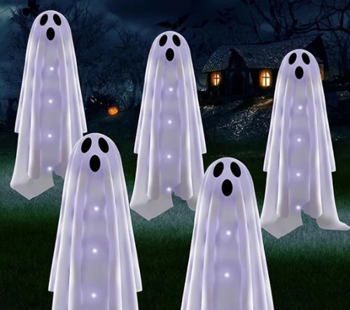 6 ghost path lights