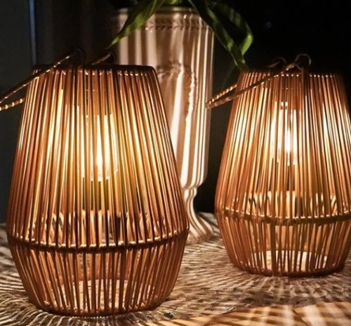 7 bohemian rattan hanging lantern