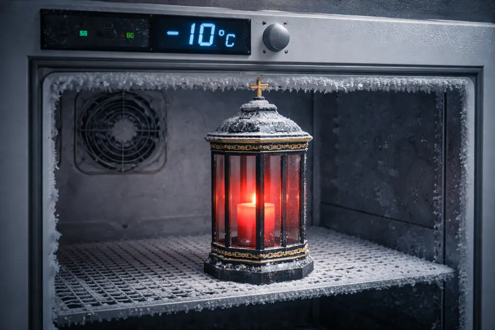 cold weather performance testing for cemetery solar lights